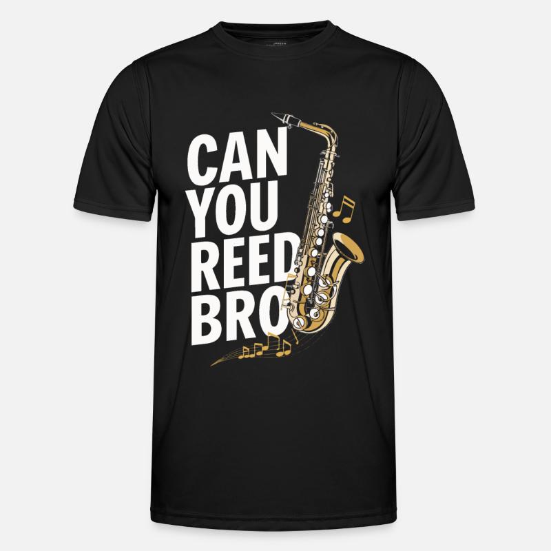 Saxophone Saxophone - Men's Functional T-Shirt - black