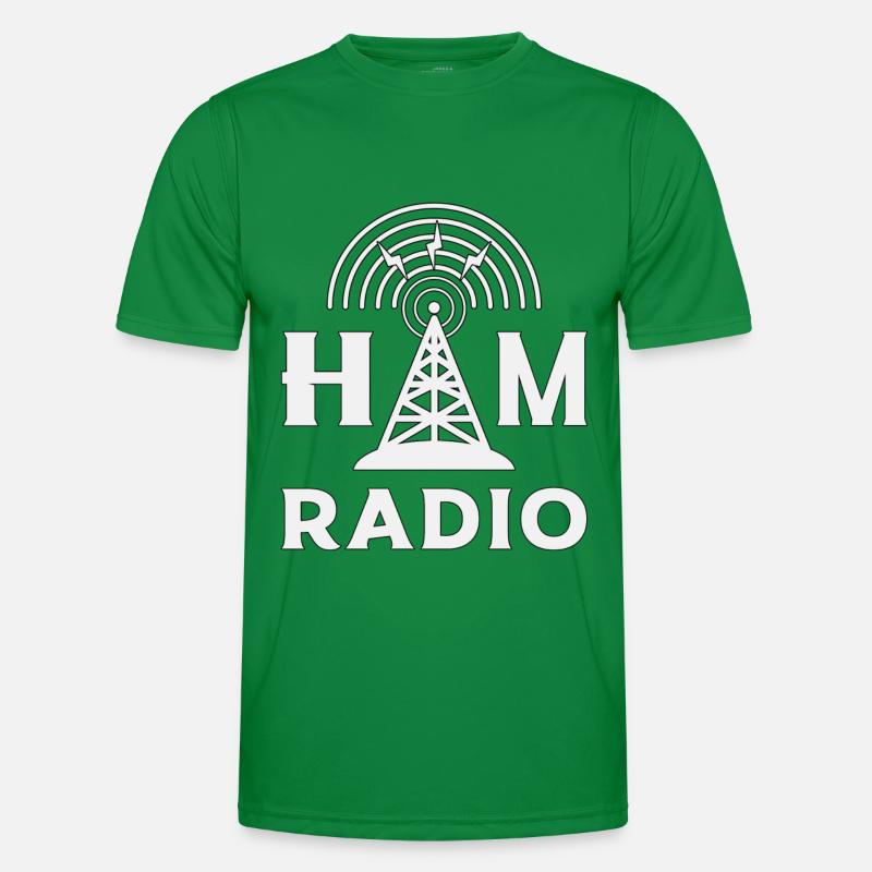 Radio HAM Operator Amateur Radio Antenne Cadeau T-shirt sport Homme