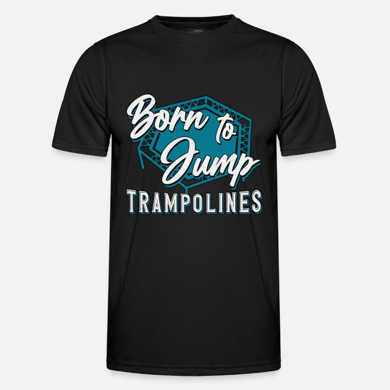 Trampoline Jumper Trampolines Trampolines Gift - Men's Functional T-Shirt - black