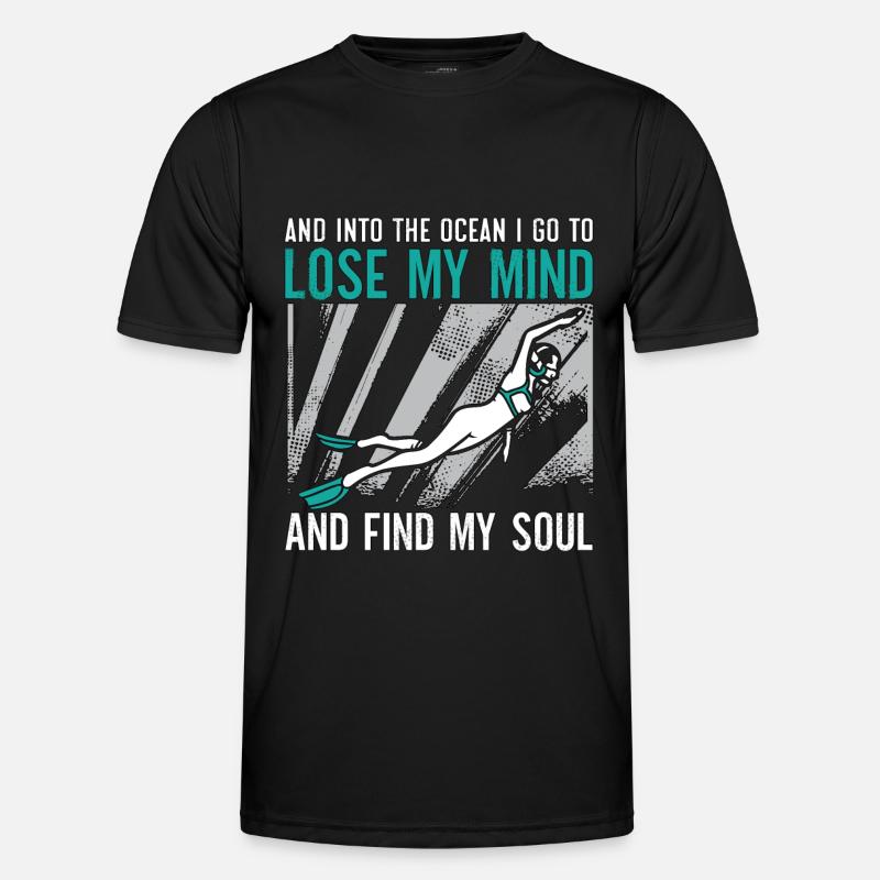 Cadeau d’apnée T-shirt sport Homme