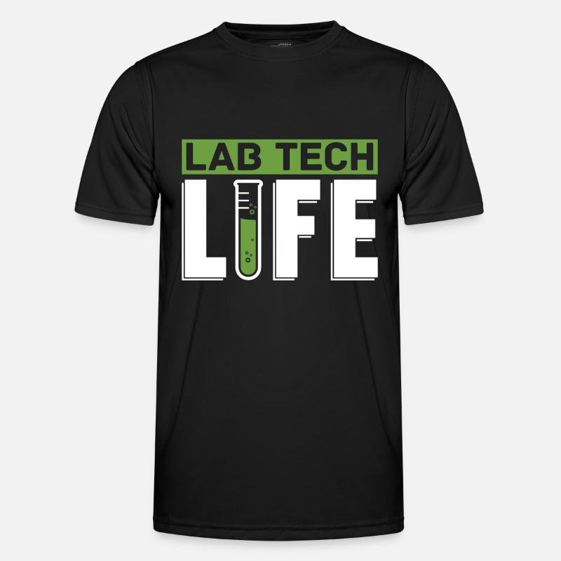 Technicien de laboratoire Lab Tech Life Profession Cadeau T-shirt sport Homme
