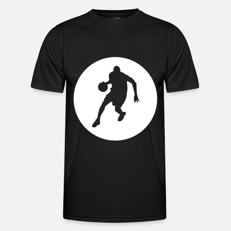 pallacanestro - Maglietta sportiva per uomo - nero
