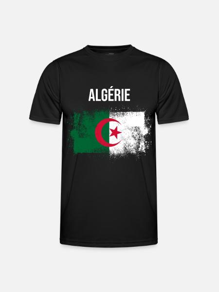Algeria - Men's Functional T-Shirt - black