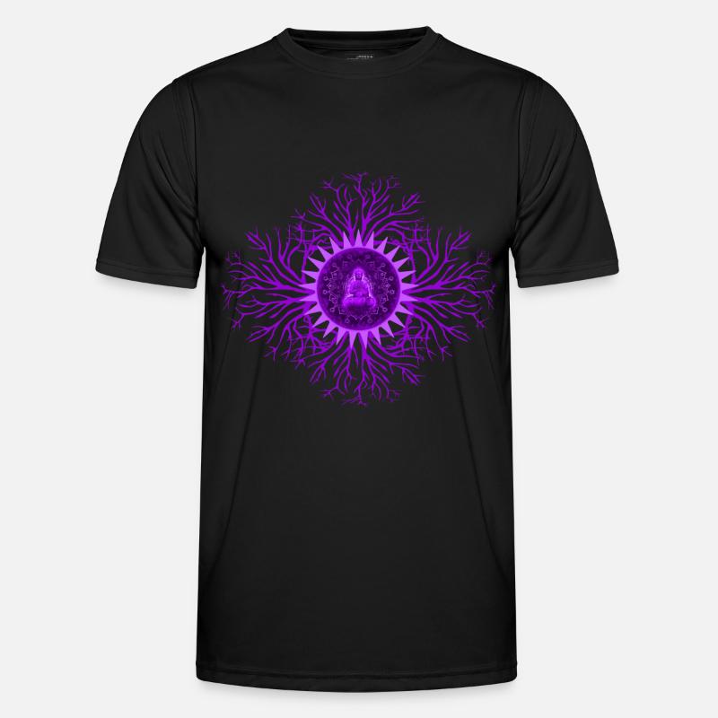 Kronenchakra Chakra Männer Funktions-T-Shirt