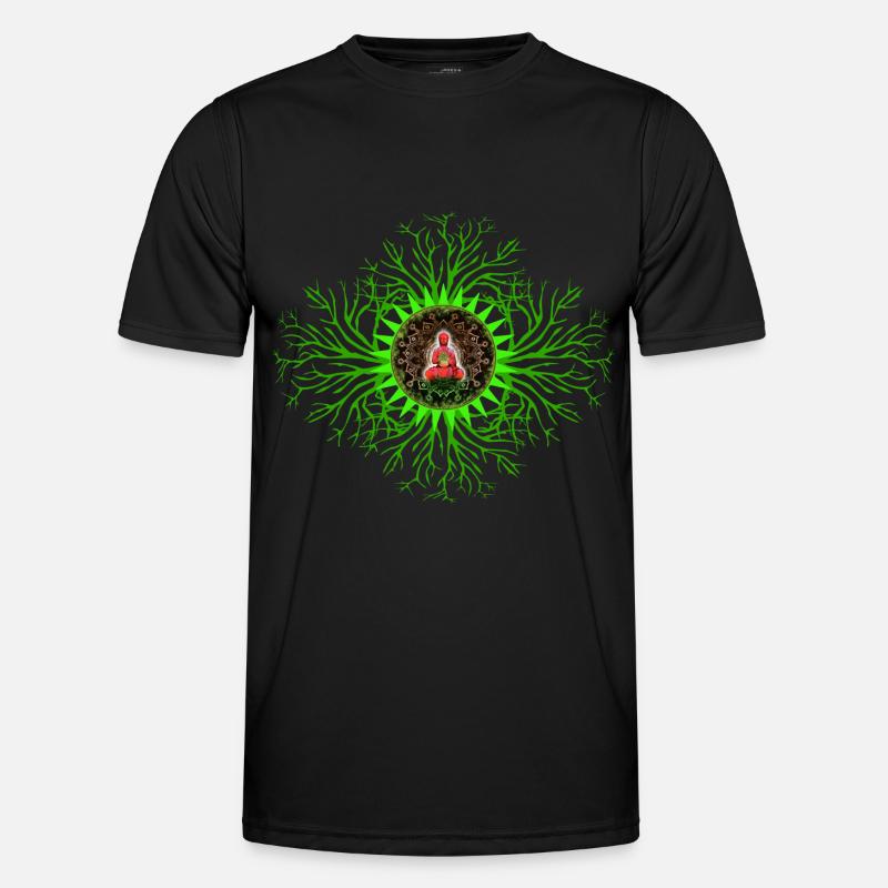 Herzchakra Chakra Männer Funktions-T-Shirt