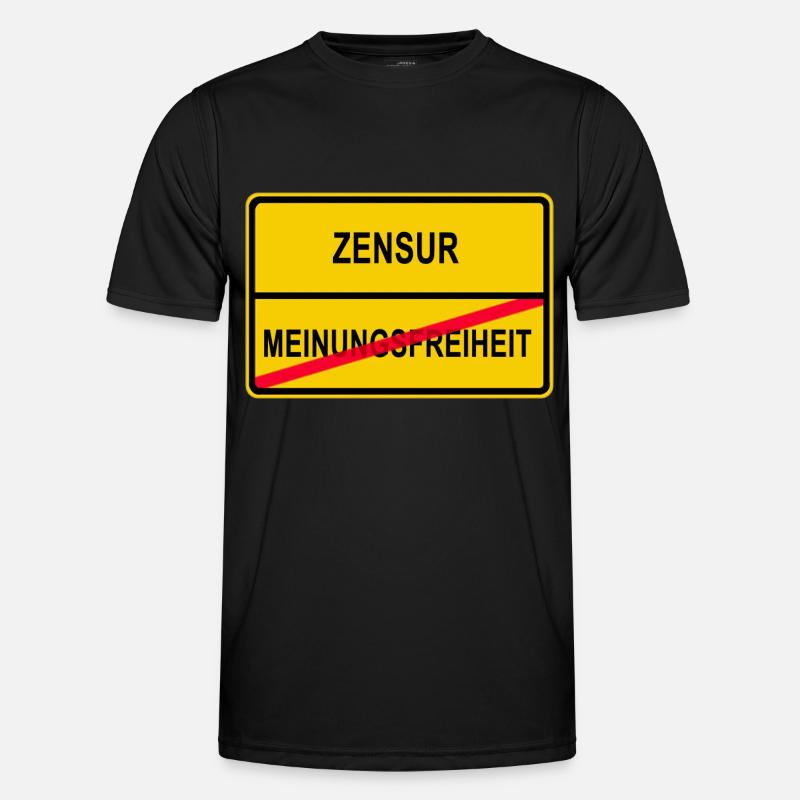 Censure - Liberté d’expression T-shirt sport Homme