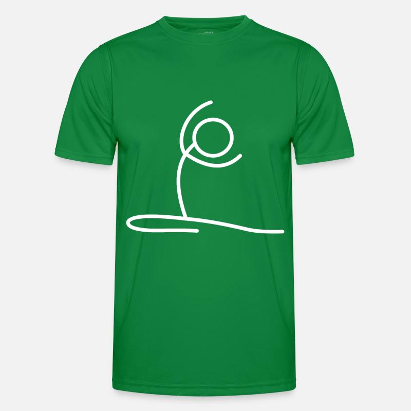 Exercice de yoga T-shirt sport Homme