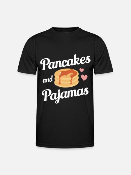 Pancakes Breakfast Food Pancake - Men's Functional T-Shirt - black
