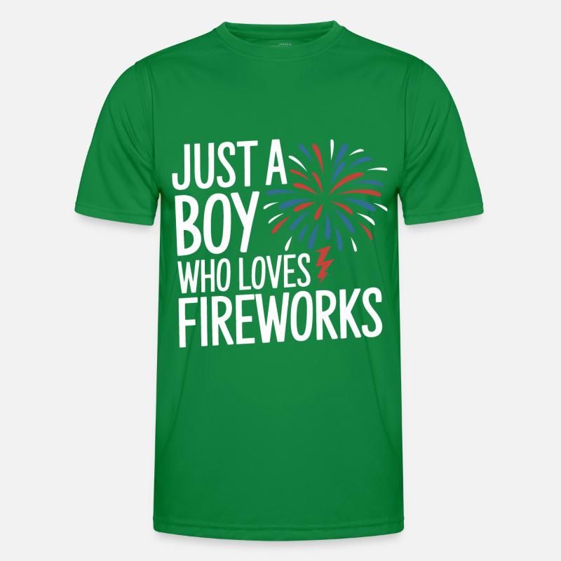 Pyrotechnics Fireworks Pyrotechnics Men's Functional T-Shirt