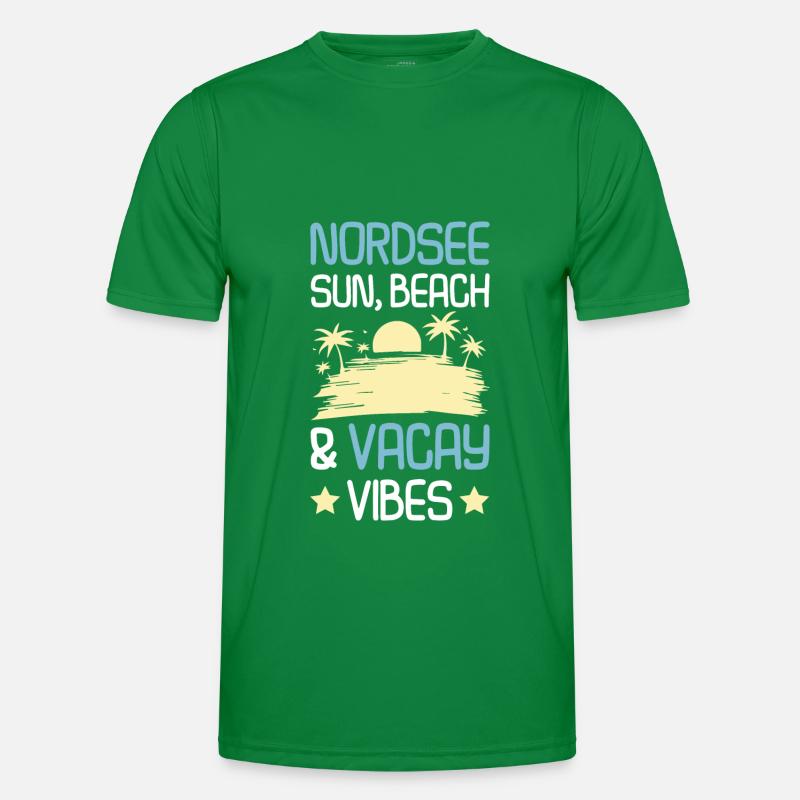 Nordsee Sommer Spruch Männer Funktions-T-Shirt