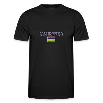 Maurice - T-shirt sport Homme - noir - Devant - AI Model Male 178 dark (178cm)