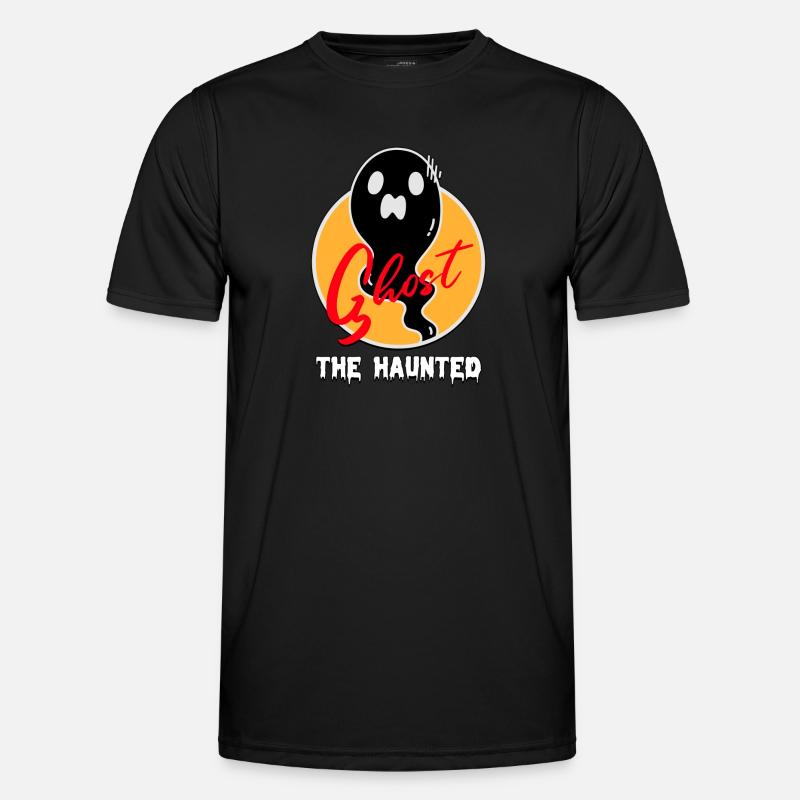 The Ghost Haunted Cool Cartoon Männer Funktions-T-Shirt