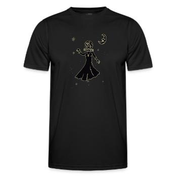fortune teller - Men's Functional T-Shirt - black - Front - AI Model Male 178 dark (178cm)