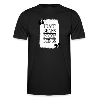 les droits des animaux protègent la nature geek care - T-shirt sport Homme - noir - Devant - AI Model Male 178 dark (178cm)