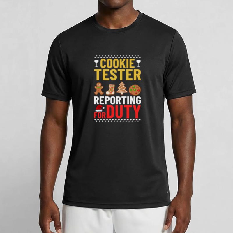 Biscuits de Noël Biscuits Cuisson Biscuits de Noël T-shirt sport Homme