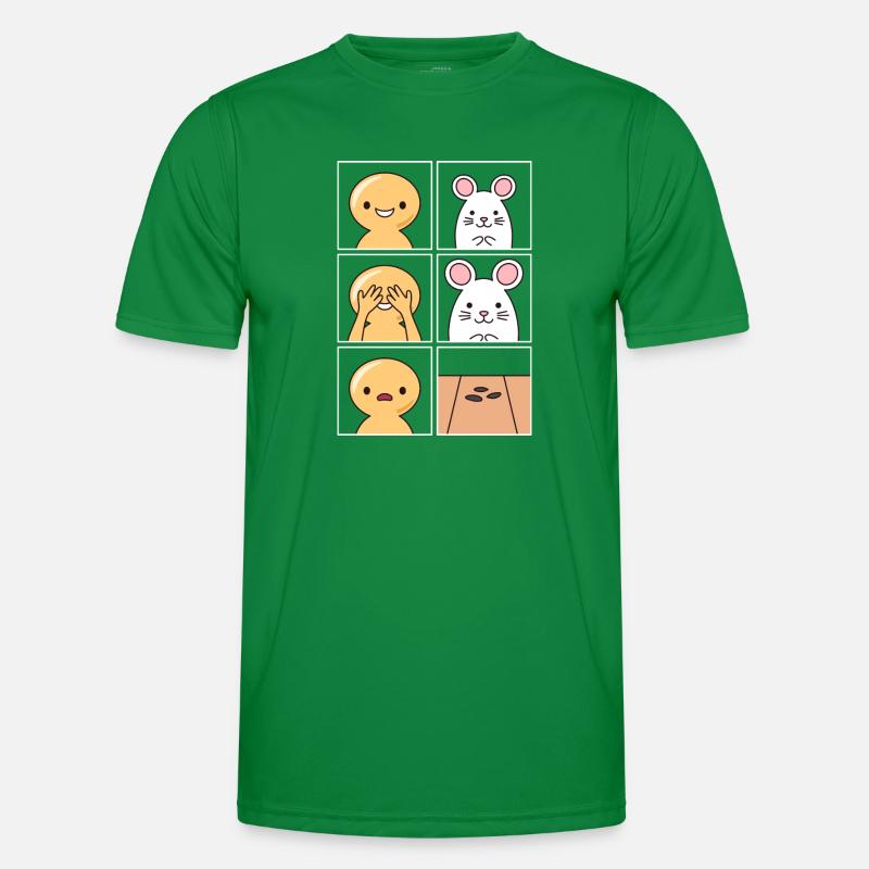 Conception de crottes de rat pour Rat Keeper T-shirt sport Homme