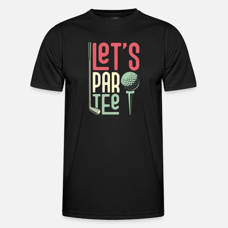 Let's Par Tee Golfer Golf Männer Funktions-T-Shirt