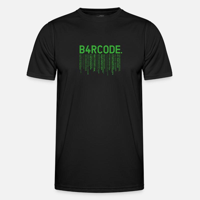 B4RCODE. Matrix Men's Functional T-Shirt