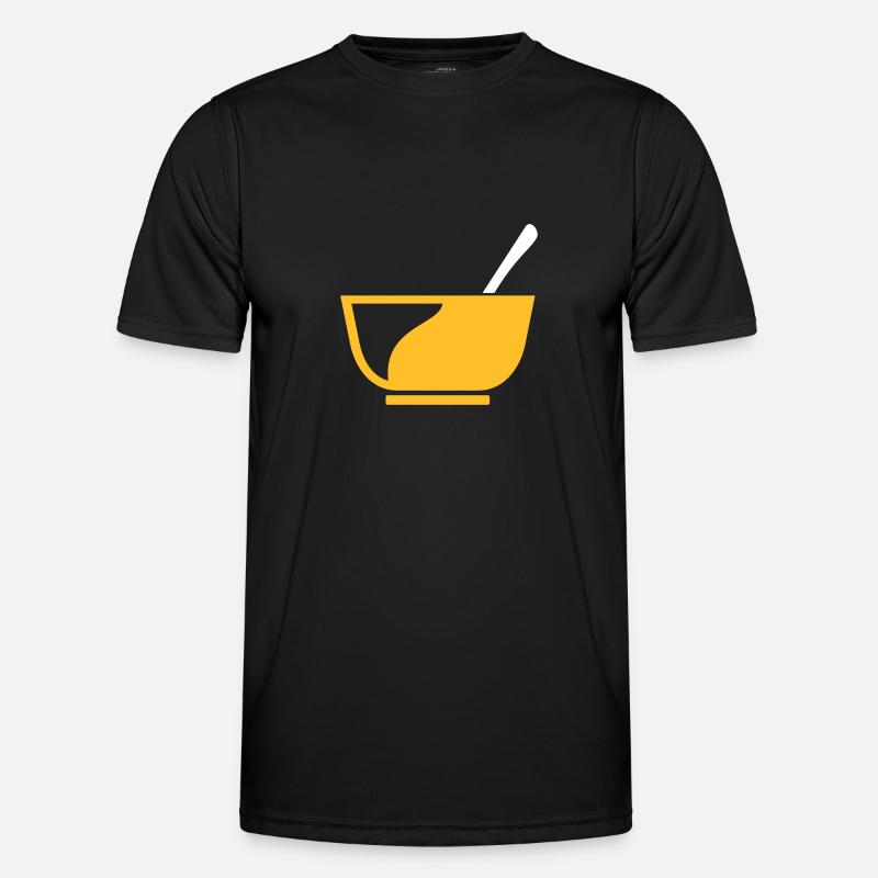 Cereal bowl for breakfast gift Men's Functional T-Shirt