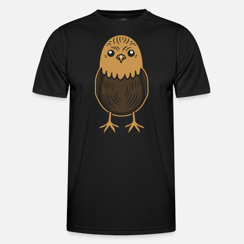 Waldschnepfe - Männer Funktions-T-Shirt - Schwarz