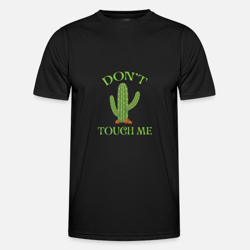 Don't Touch Me - Men's Functional T-Shirt - black