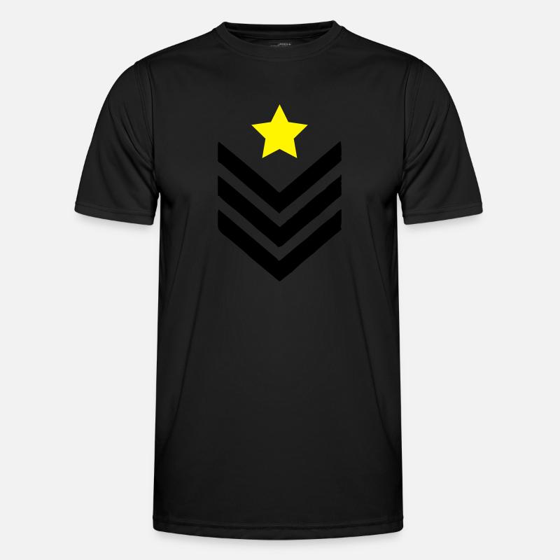 abzeichen_002 - Männer Funktions-T-Shirt - Schwarz