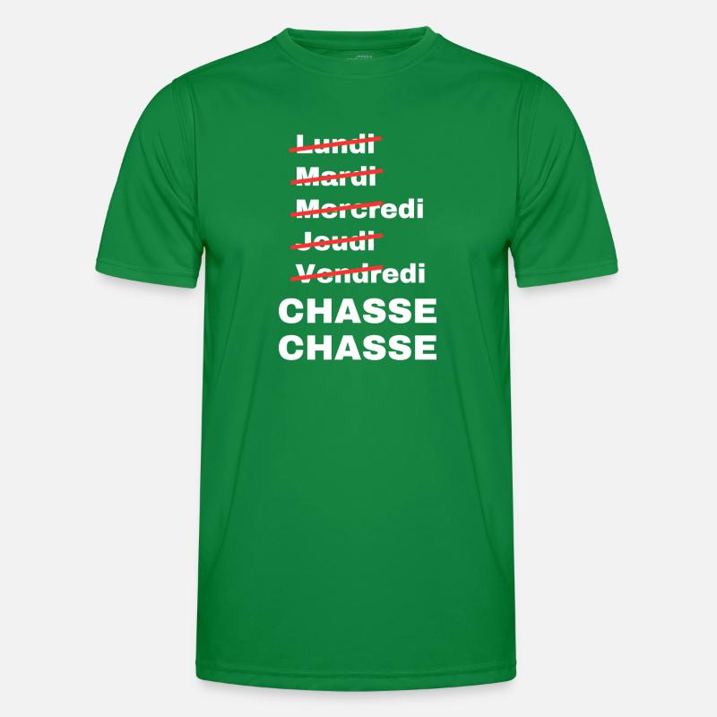 week-end chasse T-shirt sport Homme