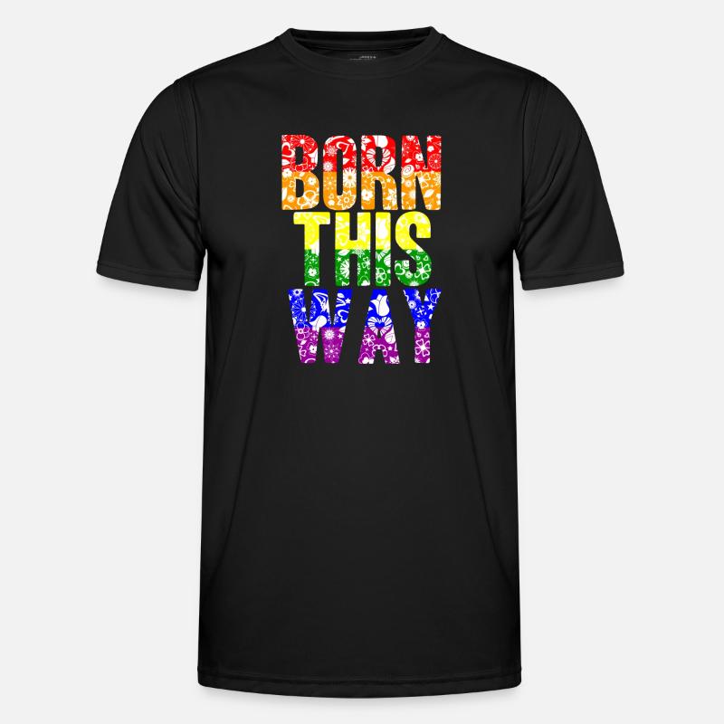 Born This Way - Men's Functional T-Shirt - black