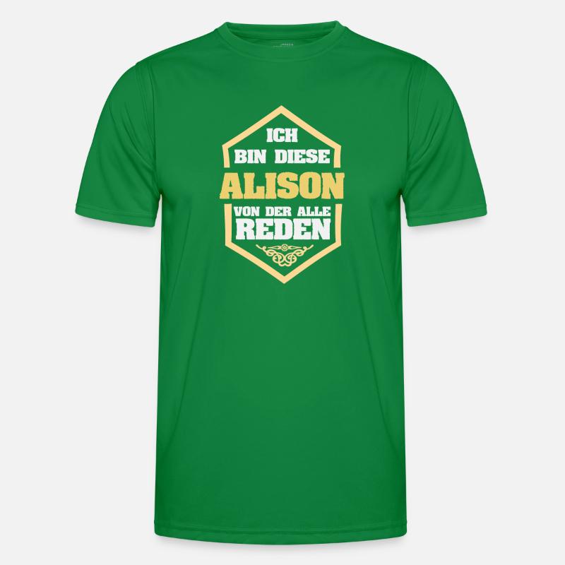 Alison comme surnom T-shirt sport Homme