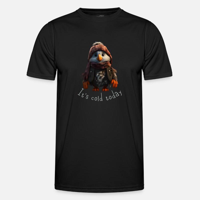 It's cold today Männer Funktions-T-Shirt
