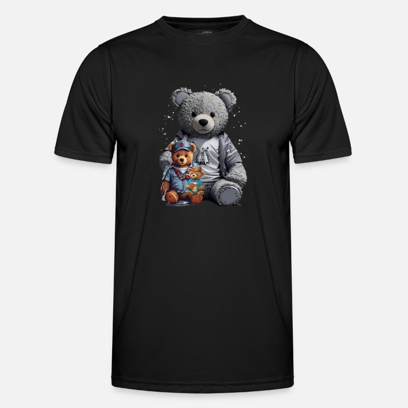3 Teddy Bears Männer Funktions-T-Shirt
