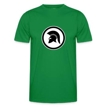 caractères de reggae ska trojan - T-shirt sport Homme - vert - Devant - AI Model Male 178 dark (178cm)