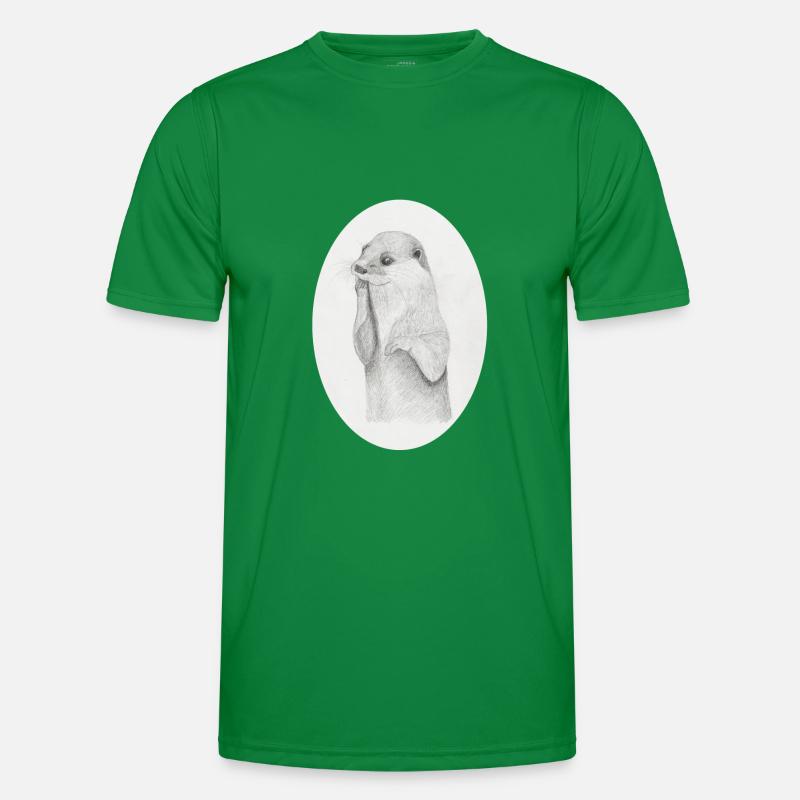 Otter Oval Men's Functional T-Shirt