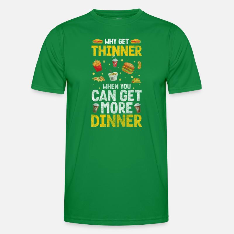 Meal Restaurant Frequent Eater Men's Functional T-Shirt