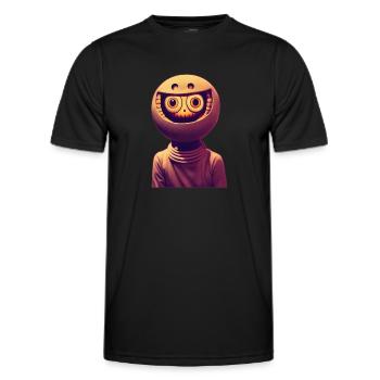 nightmare 3 - Men's Functional T-Shirt - black - Front - AI Model Male 178 dark (178cm)