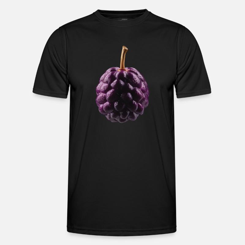 Passionsfrucht Geschenk - Männer Funktions-T-Shirt - Schwarz