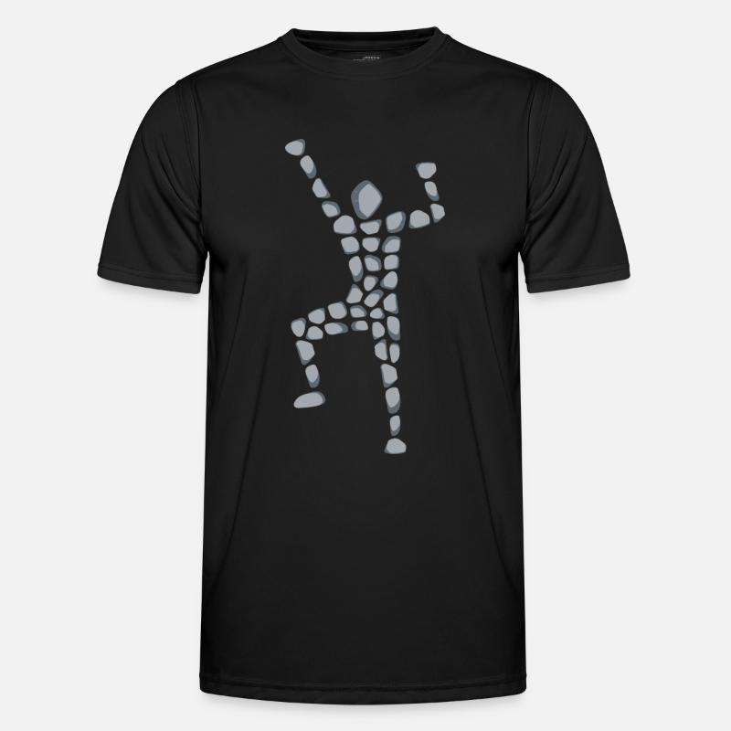 Escalade Escalade de pierres Escalade de bloc Grimpeurs T-shirt sport Homme