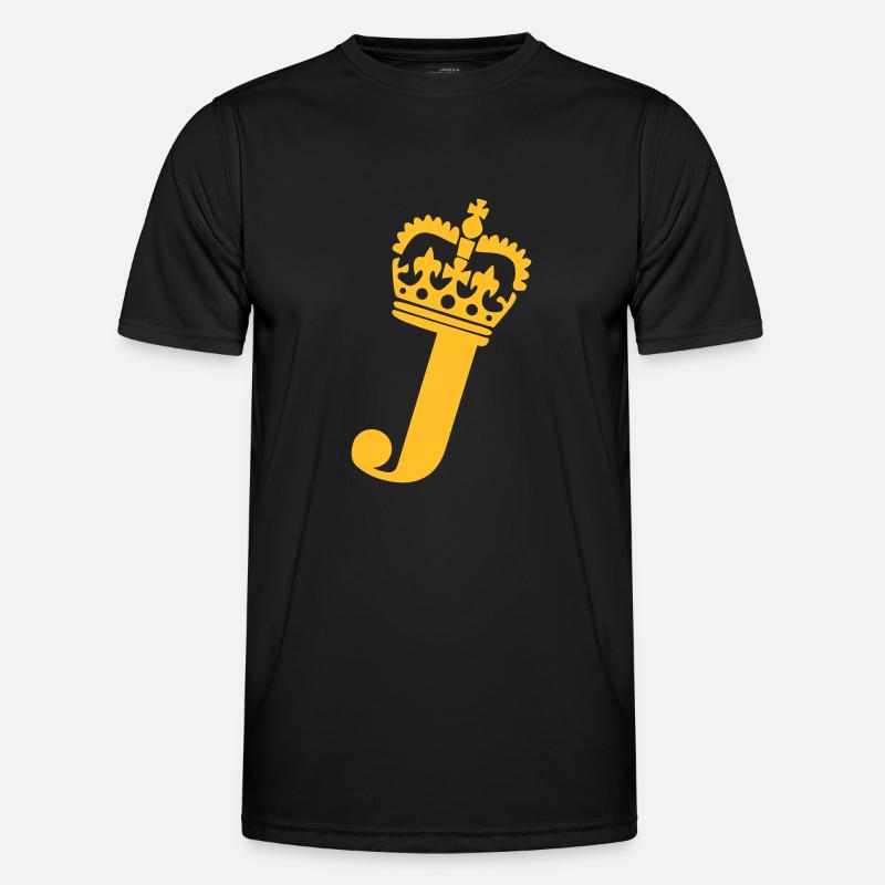 Buchstabe J Männer Funktions-T-Shirt