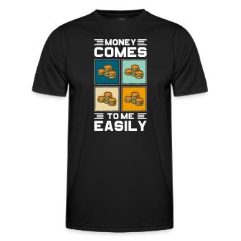 Cadeau de Success Finance - T-shirt sport Homme - noir - Devant - AI Model Male 178 dark (178cm)