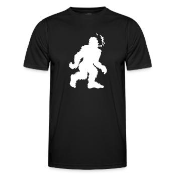 Cannabis - T-shirt sport Homme - noir - Devant - AI Model Male 178 dark (178cm)