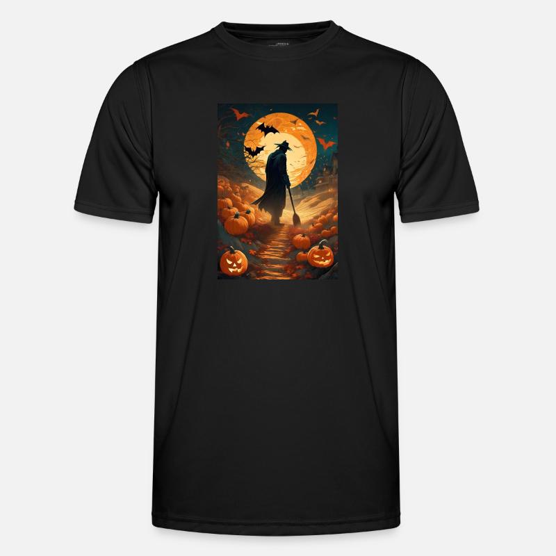 Lebende Vogelscheuche - Männer Funktions-T-Shirt - Schwarz