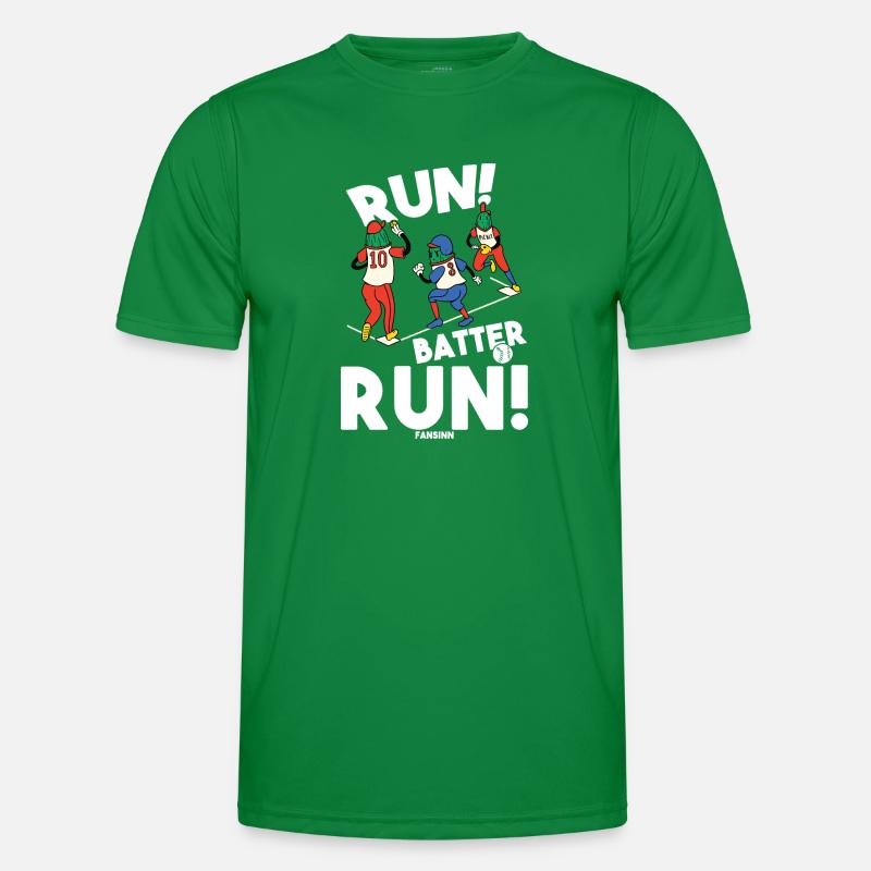 Baseball Männer Funktions-T-Shirt