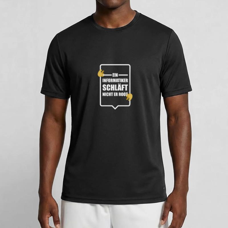 Informatiker Programmierer Admin Nerd Geschenk Männer Funktions-T-Shirt