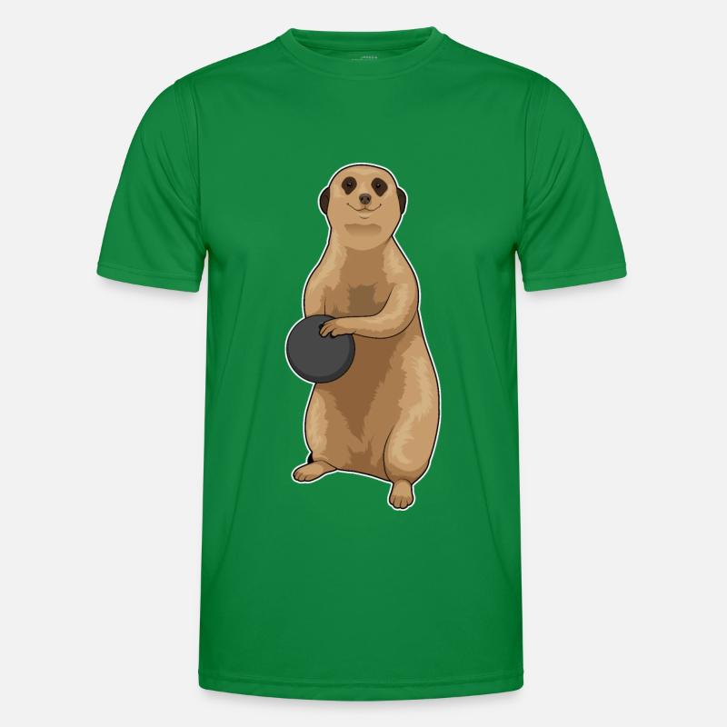 Suricate Boule de bowling T-shirt sport Homme