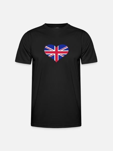 UK - Men's Functional T-Shirt - black