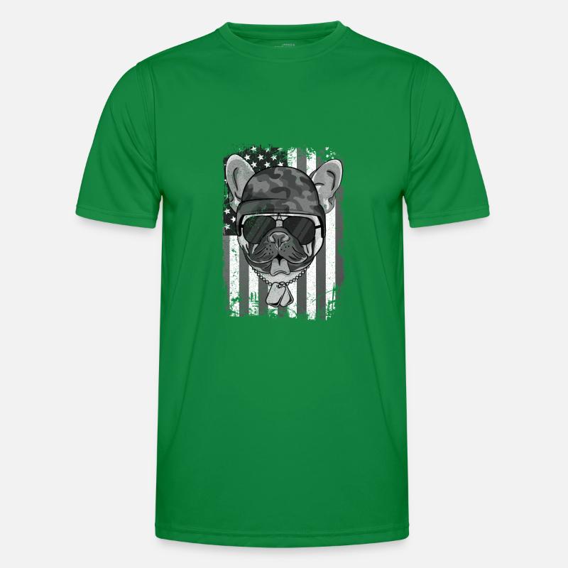 Bouledogue français T-shirt sport Homme