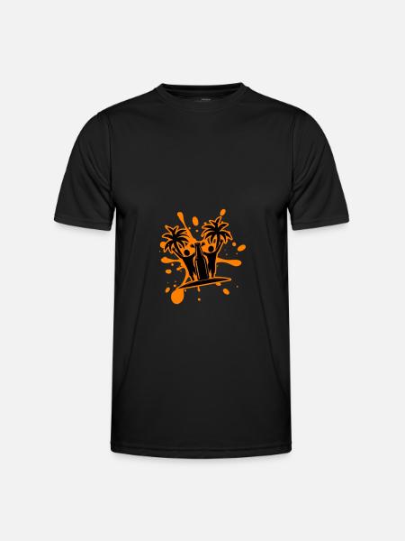 Drinking Beach Party - Men's Functional T-Shirt - black
