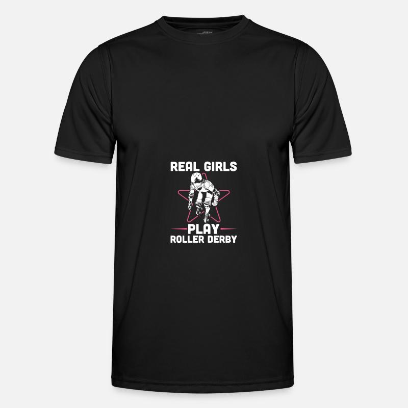 Roller derby - Men's Functional T-Shirt - black