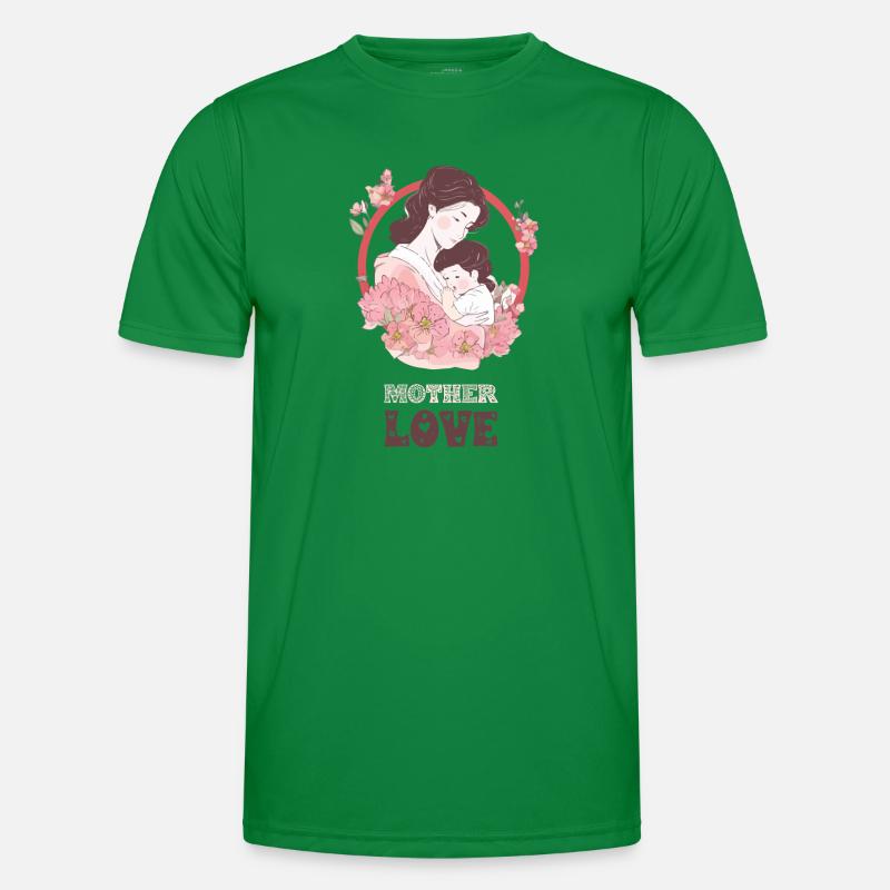 Mutterliebe Männer Funktions-T-Shirt