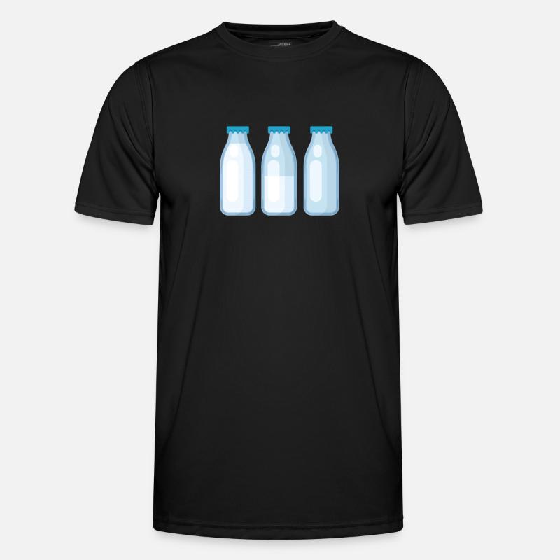 Milch Männer Funktions-T-Shirt
